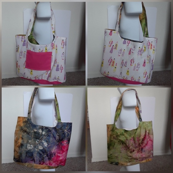 blueeyesofgreen Handbags - GIFTED Handcrafted, Reversable & One of a kind